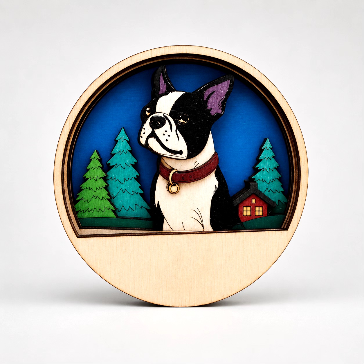 Iman Terrier xl de madera
